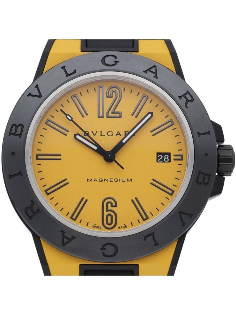 Bvlgari Diagono Magnesium Watch 41 Rubber